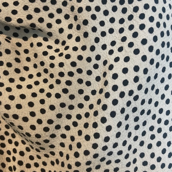 Zara Ruched Polka Dot Dress - Picture 5 of 5